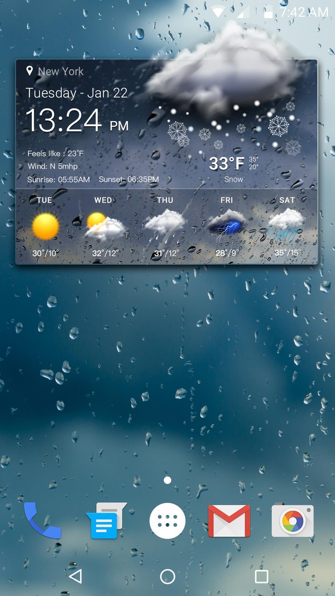 Real-time Weather Forecast App