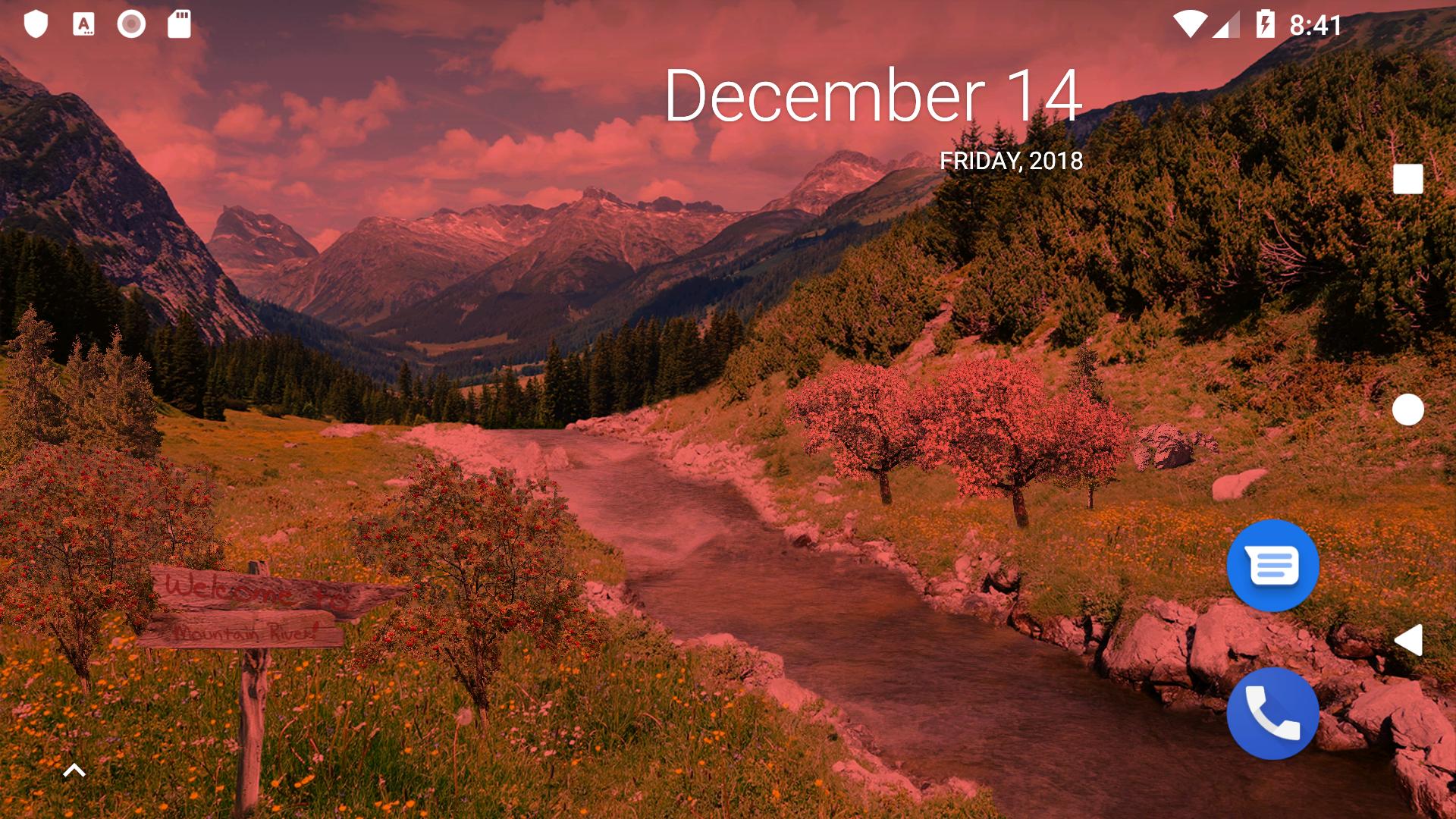 Mountain River Live Wallpaper
