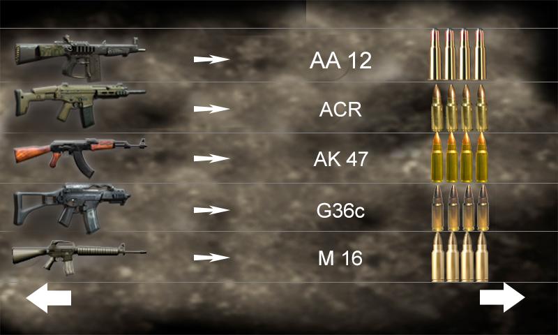 Sniper War Action Guns