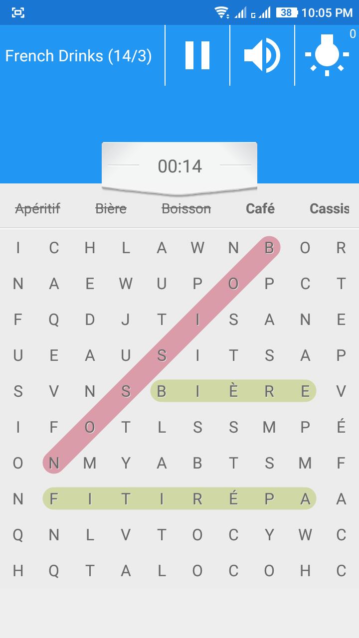 French Word Search
