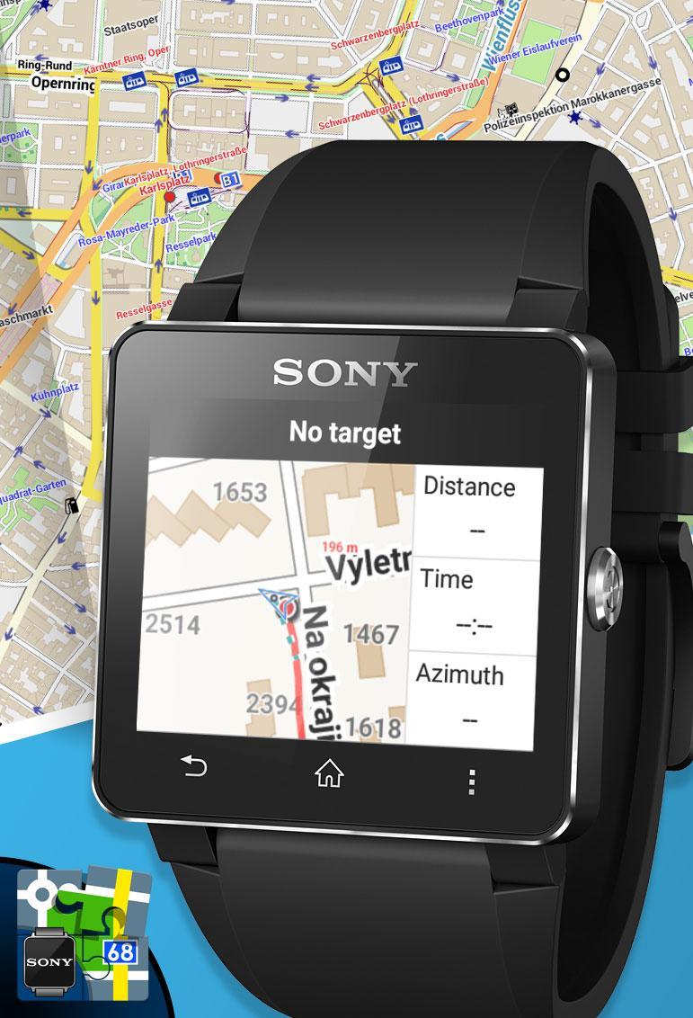SmartWatch2 for Locus Map