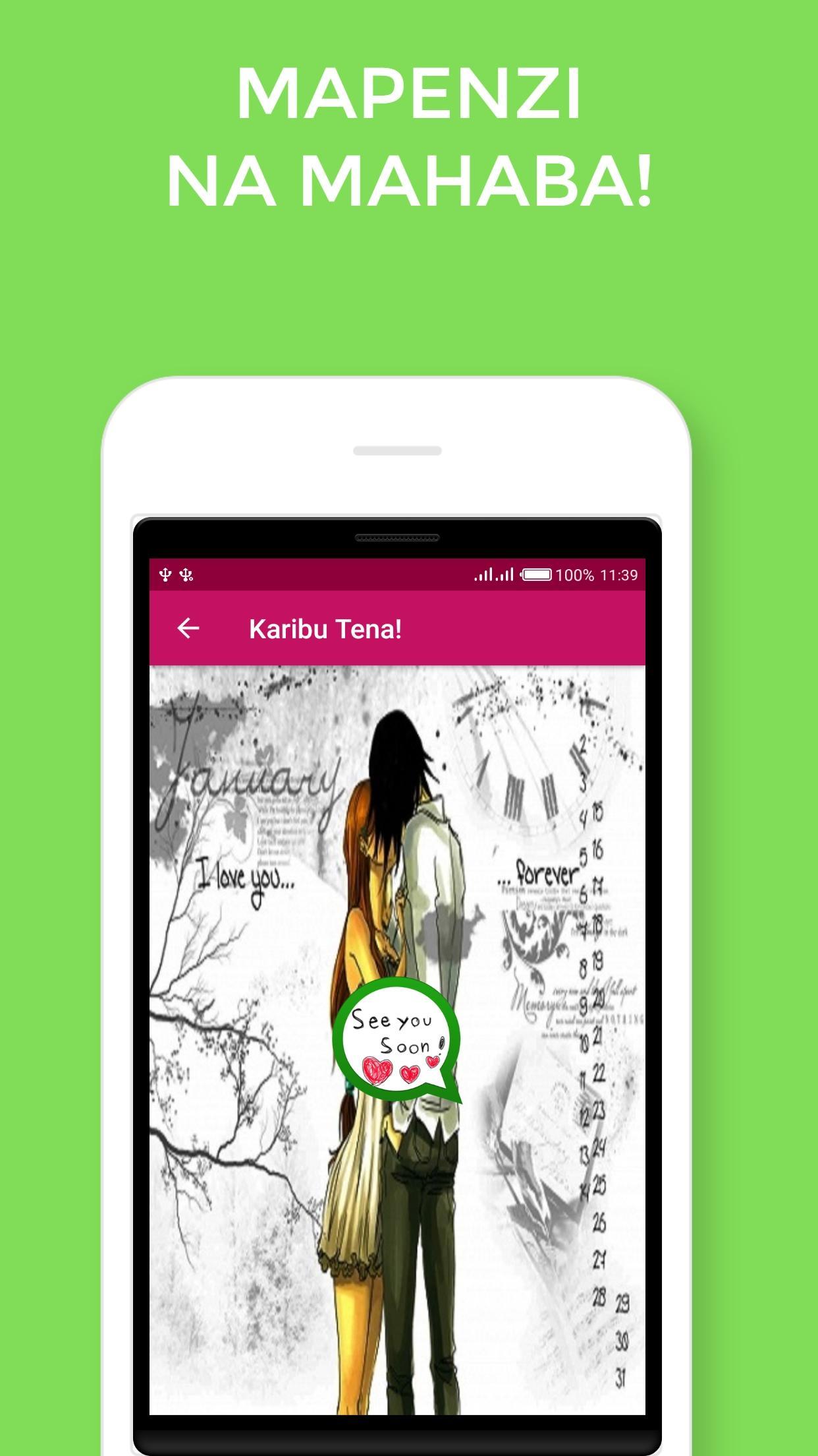 Text Moto za Mapenzi