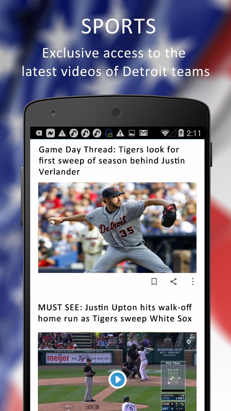 Detroit News: Weather&Sports