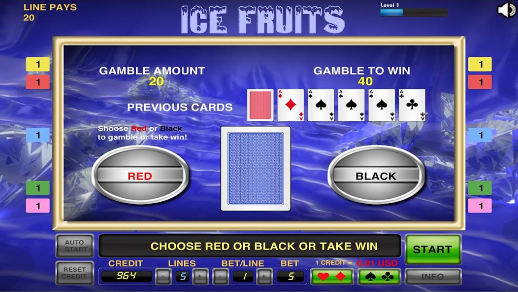 Ice Fruits Slot Machine