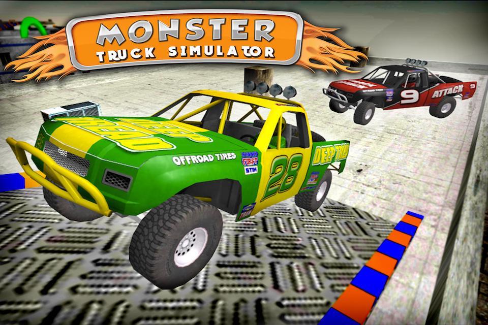 Off Road 3D Monster Trucks Sim