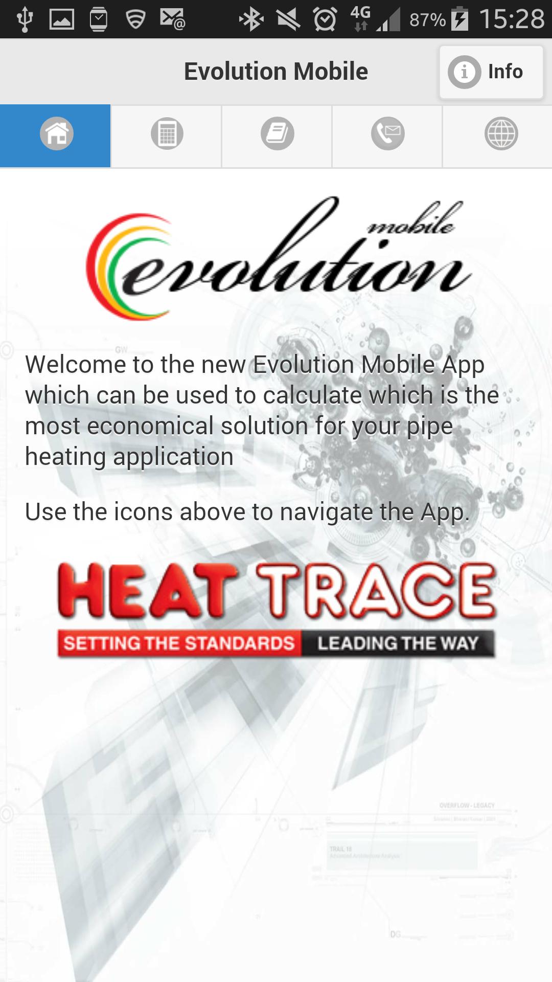 Heat Trace Evolution Mobile