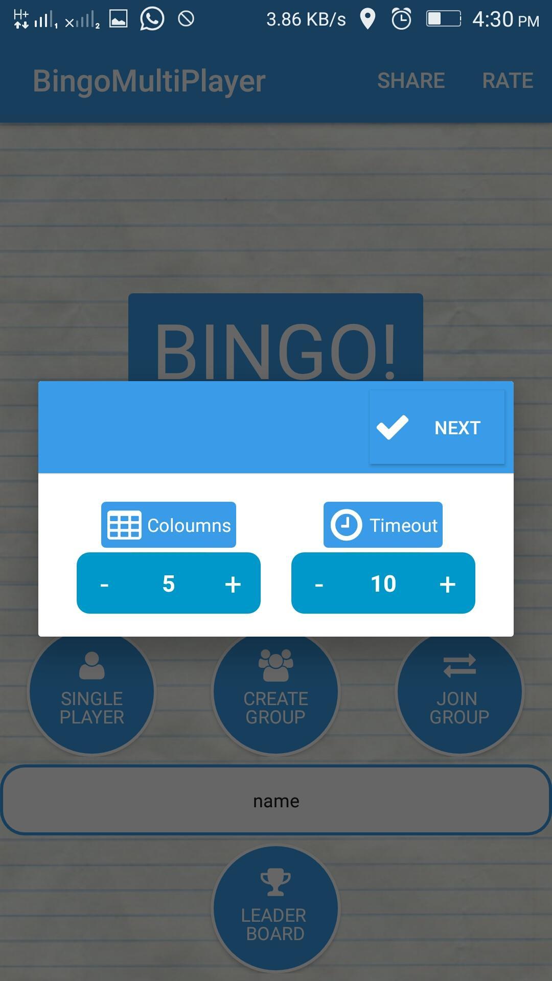 Bingo MultiPlayer
