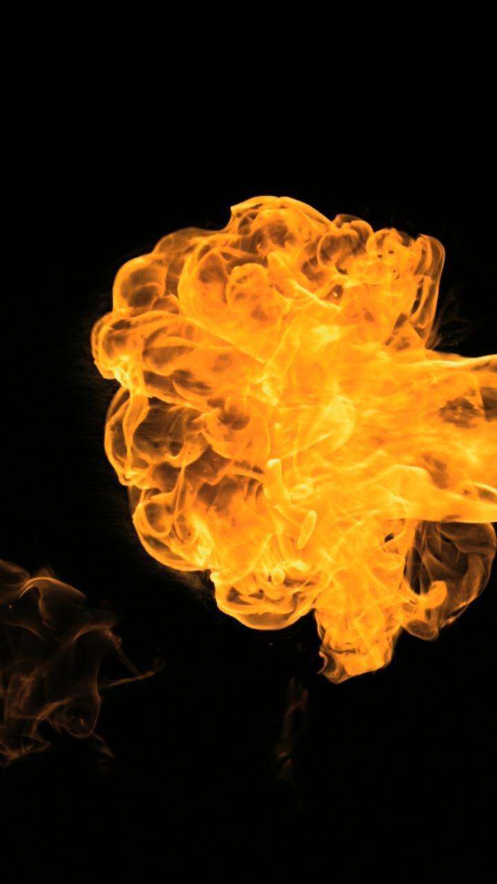 Flames explosion video wallpaper