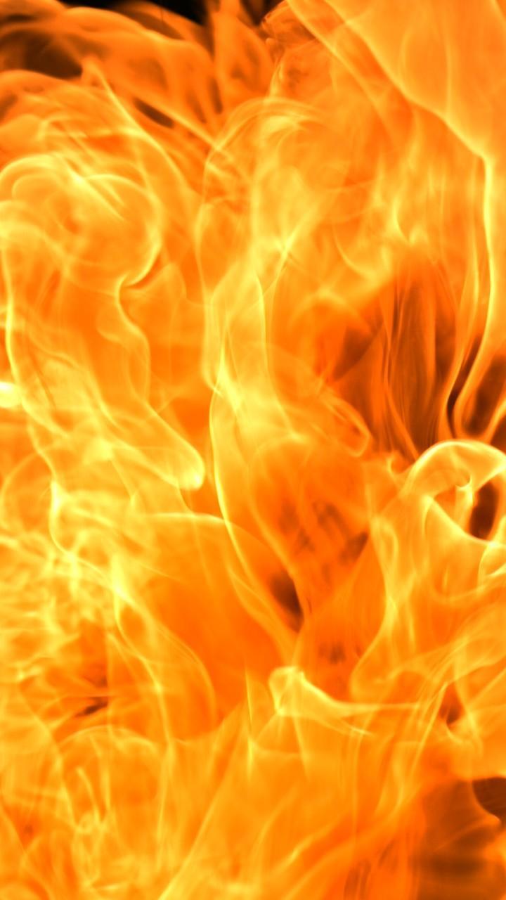 Flames explosion video wallpaper