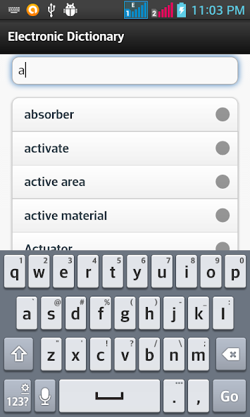 Electronic Dictionary