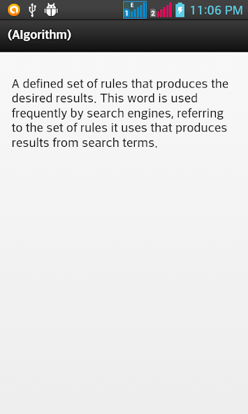 Electronic Dictionary