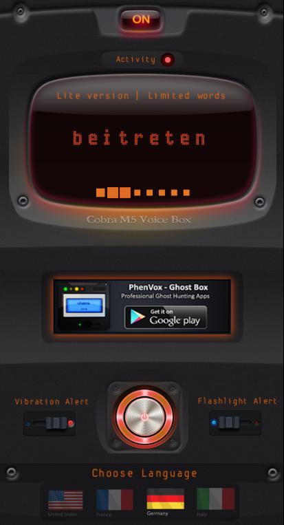 Cobra M5 Voice Box FREE