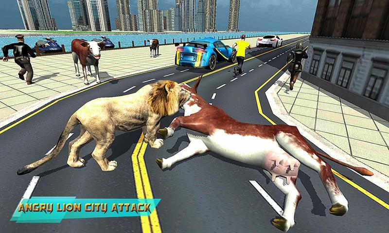 Wild Lion City Attack Rampage 19