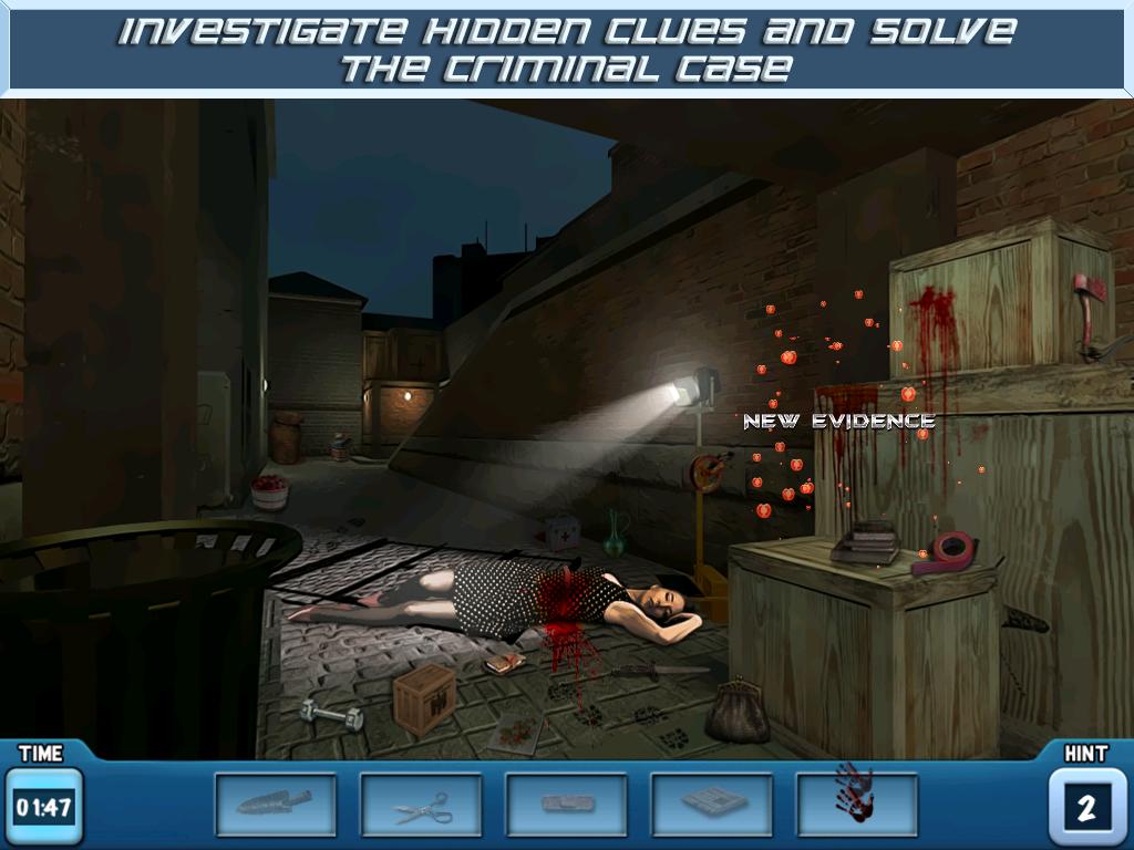 Criminal Scene Unsolved Case