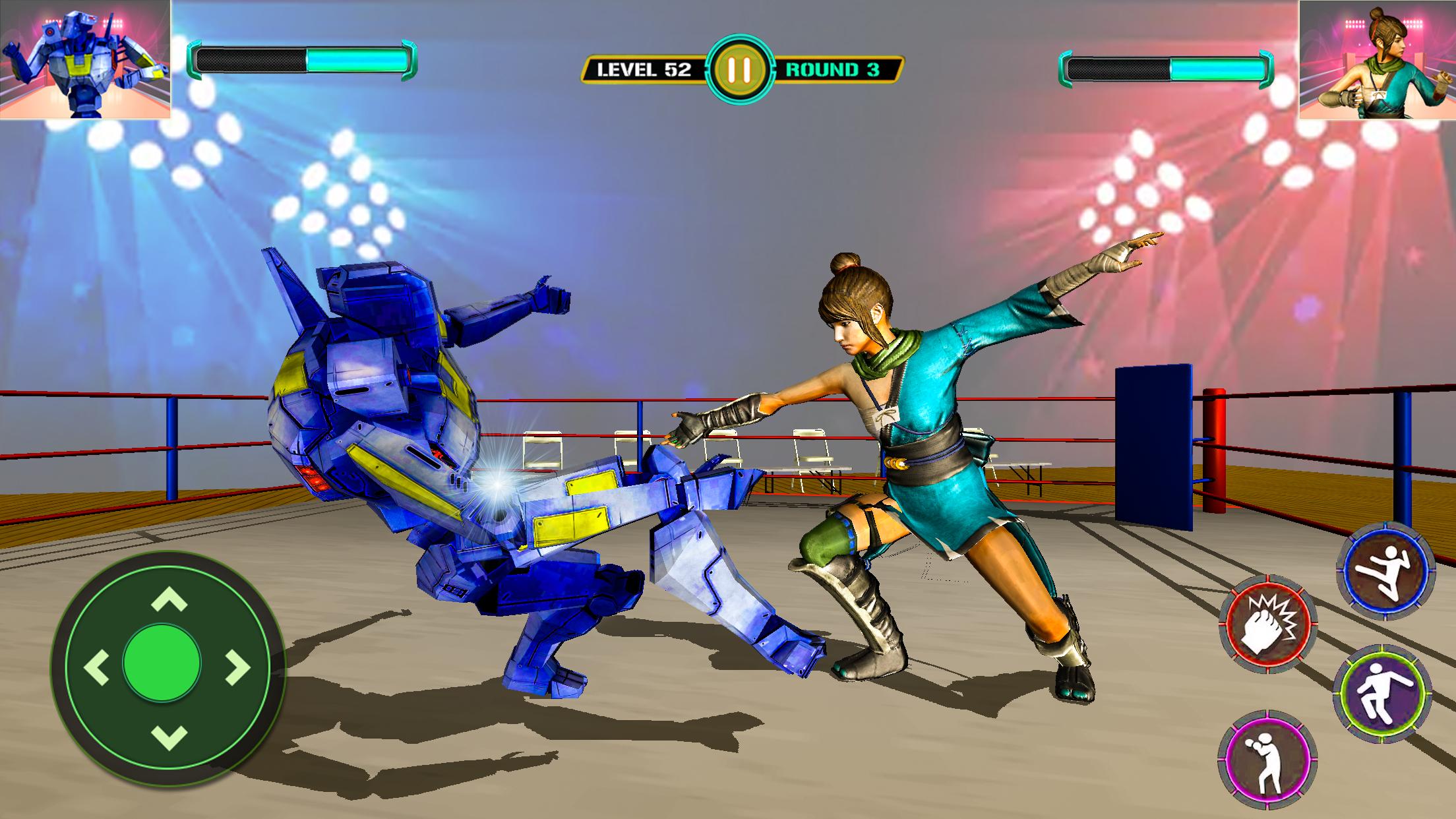 real robot ring fighting: superhero robot champion