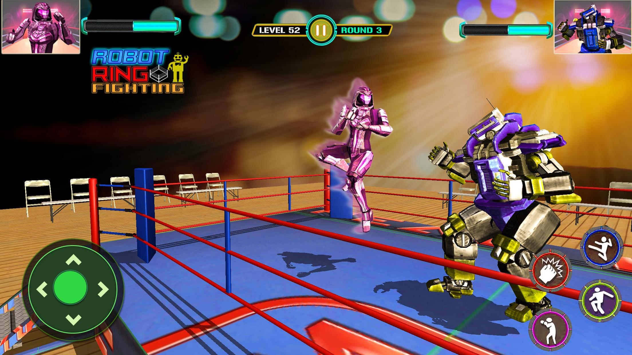 real robot ring fighting: superhero robot champion