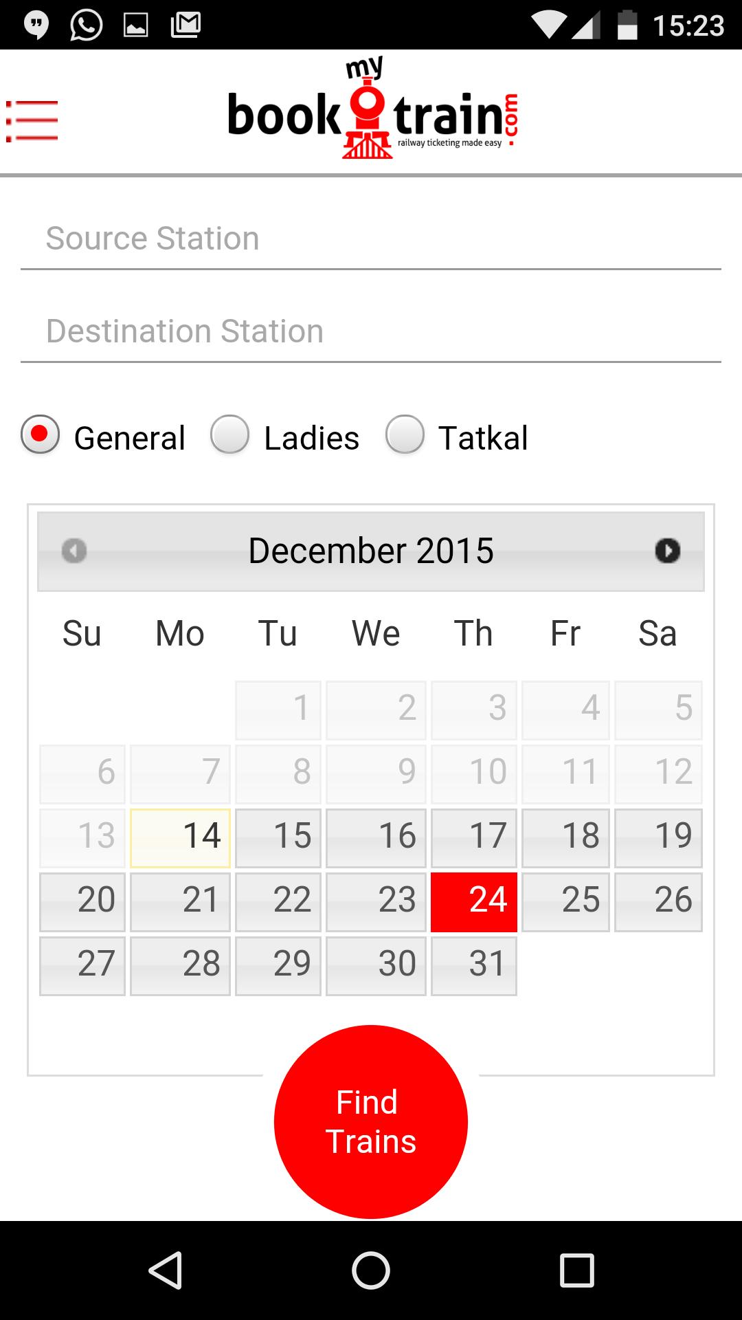BookMyTrain, Railway Ticketing Made Easy