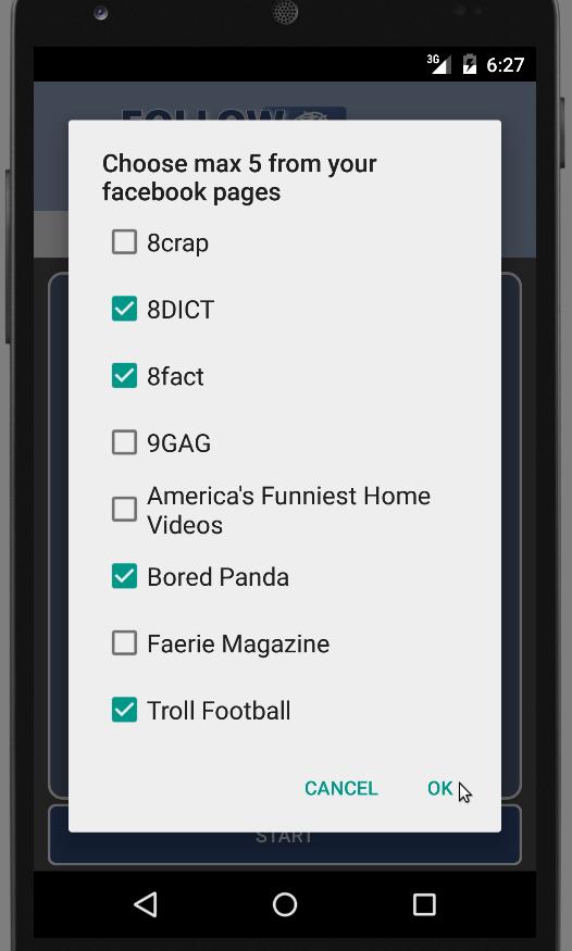 Follow Meme for Facebook