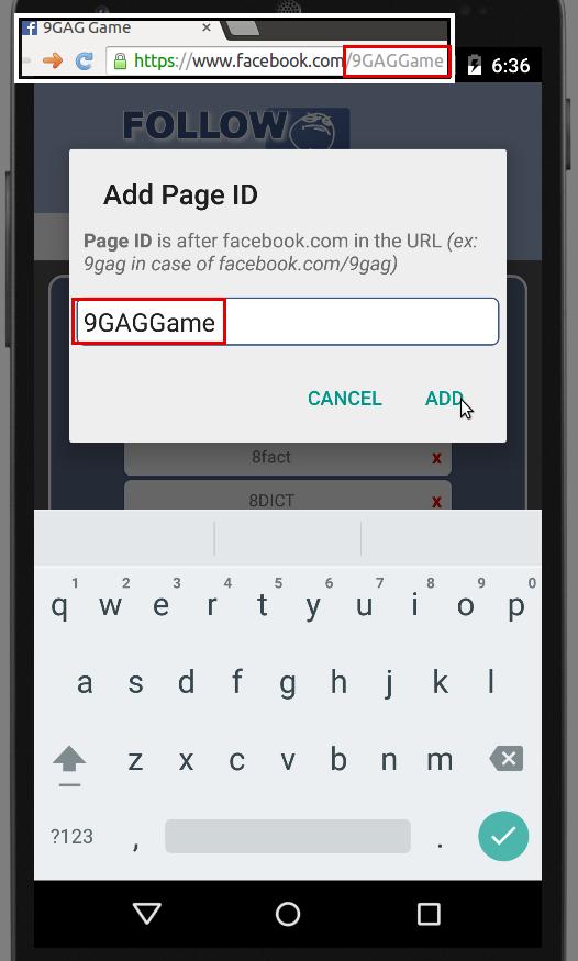 Follow Meme for Facebook