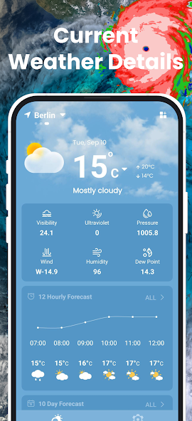 Daily Weather Launcher - Radar