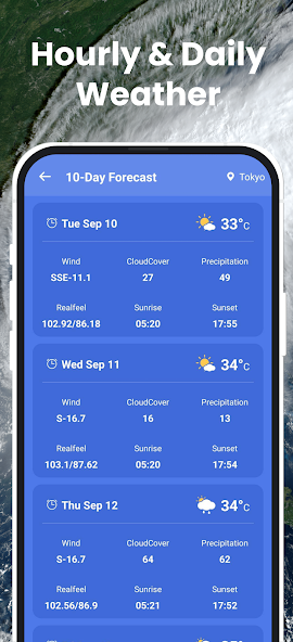 Daily Weather Launcher - Radar