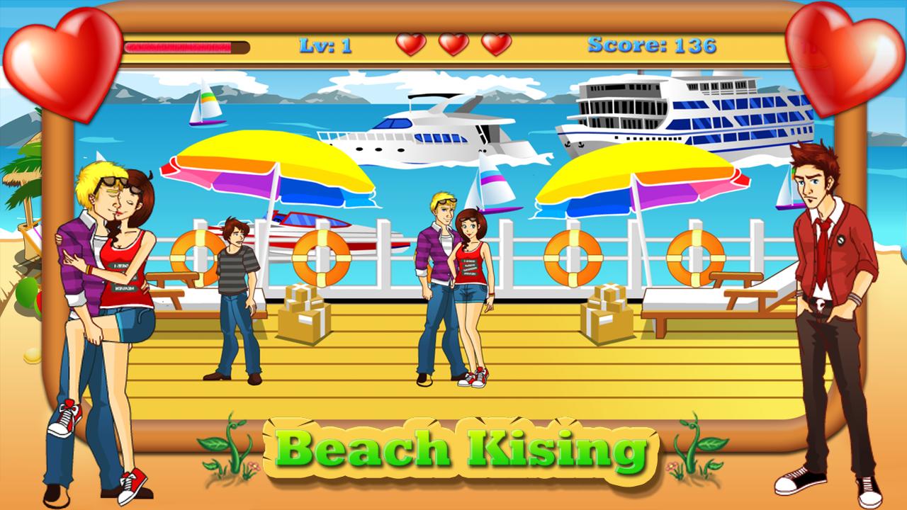 Beach Kissing