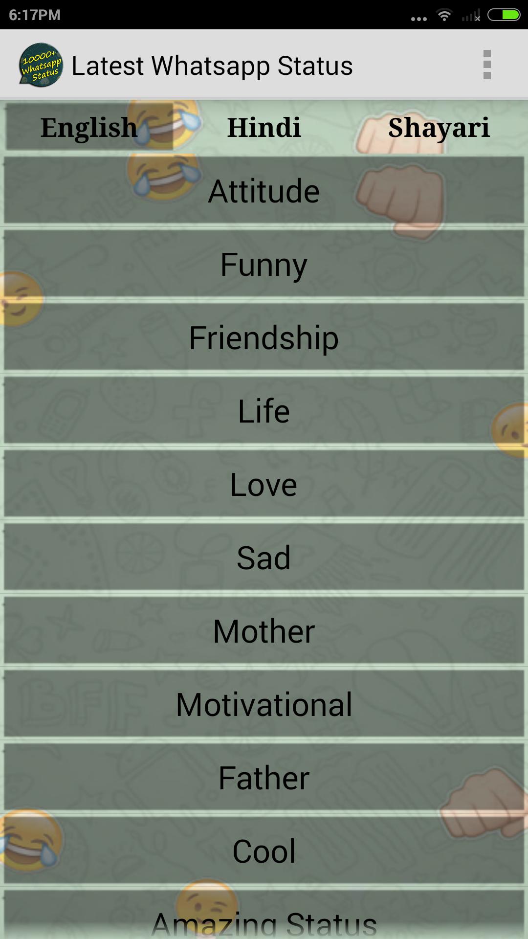 Latest Whatsapp Status 10000+