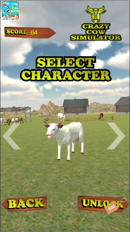 Crazy Cow Simulator 3D