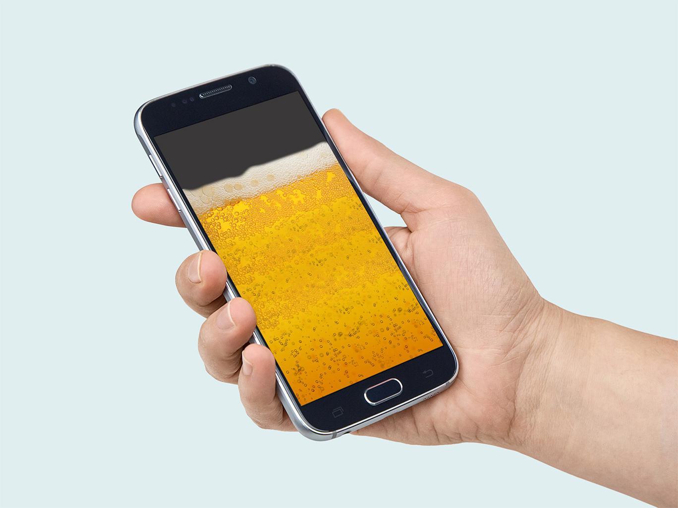 Beer - Juice Drinking