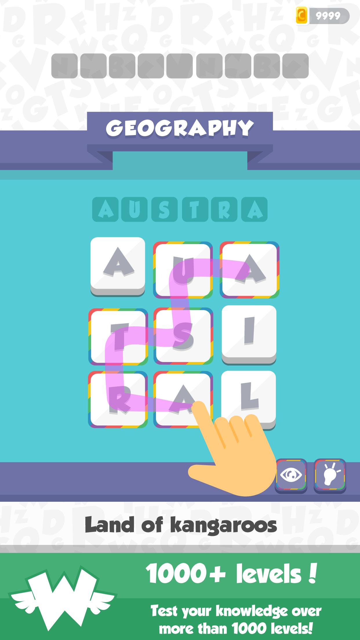 Trivia Quiz : Words Up