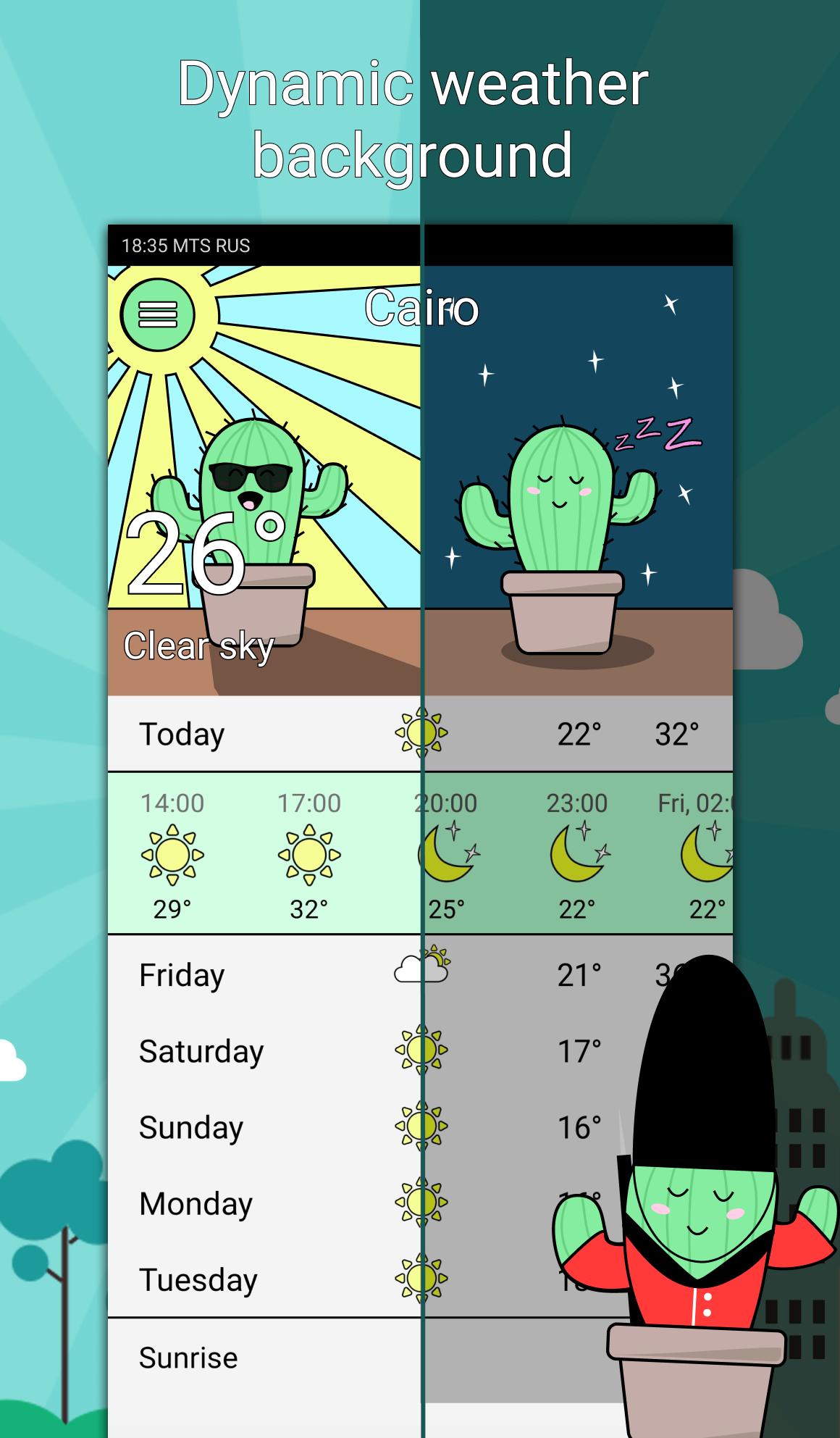 Cactusini live weather