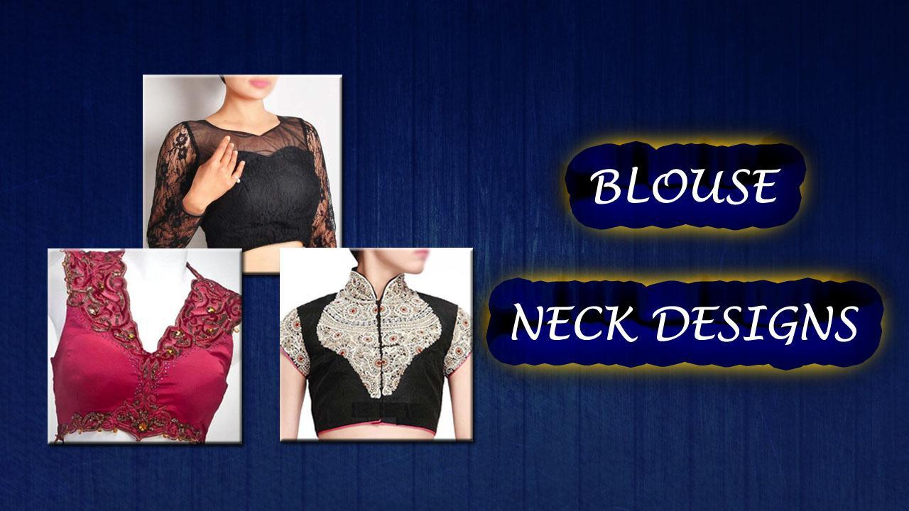 Blouse neck designs
