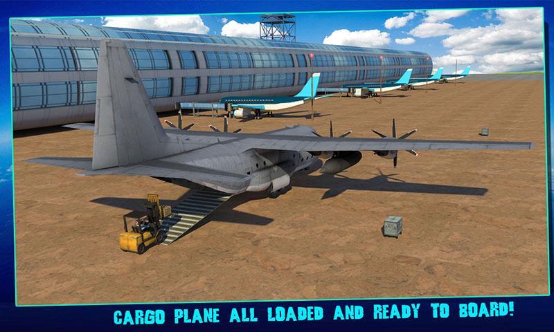 Airport Cargo Carrier Plane