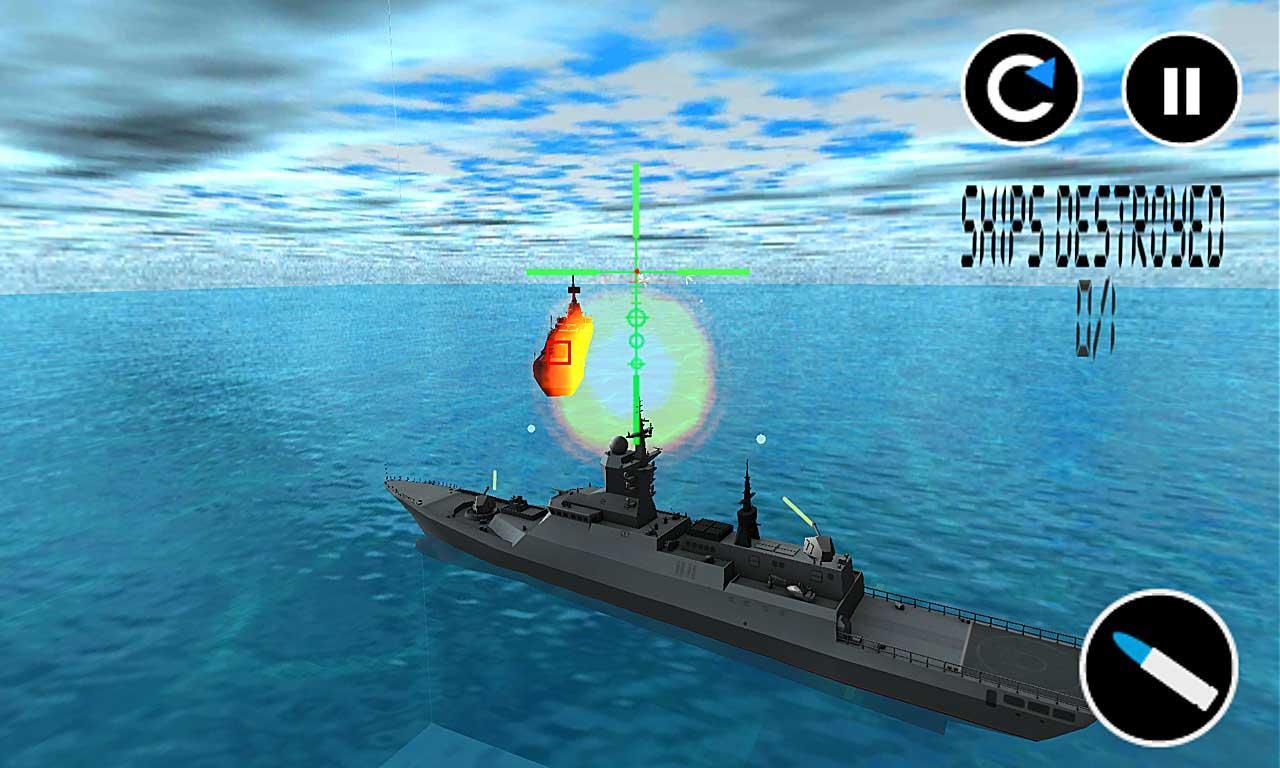 Military Navy Gunship Battle