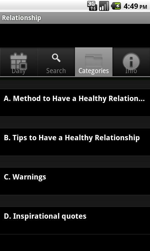 Healthy Relationship - Method