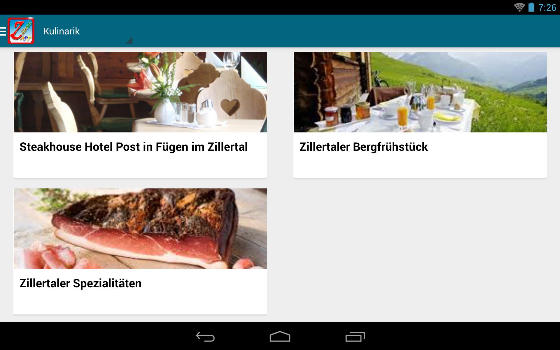 Zillertal APP