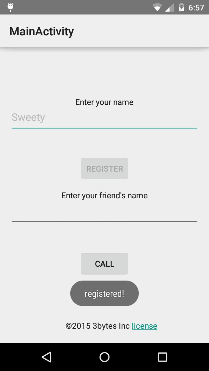 Video Calling - 3BYTES
