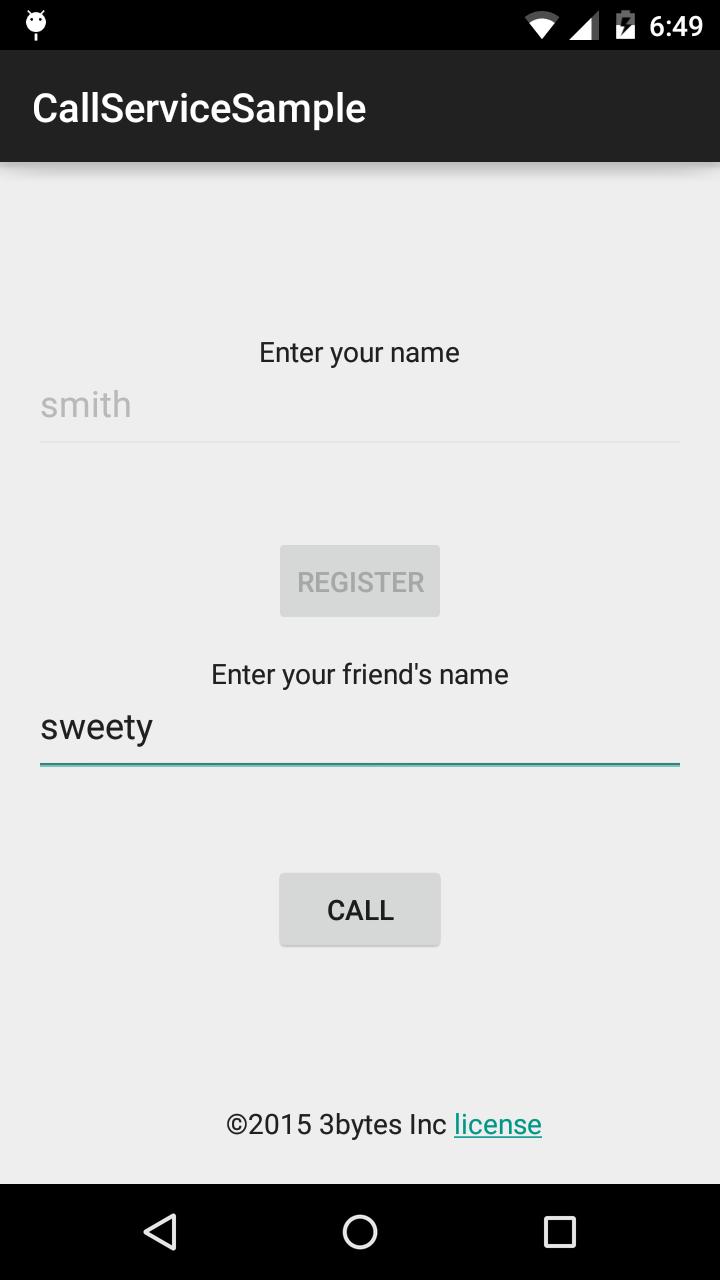 Video Calling - 3BYTES