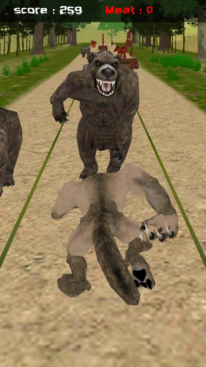 Jungle Werewolf Run 3D