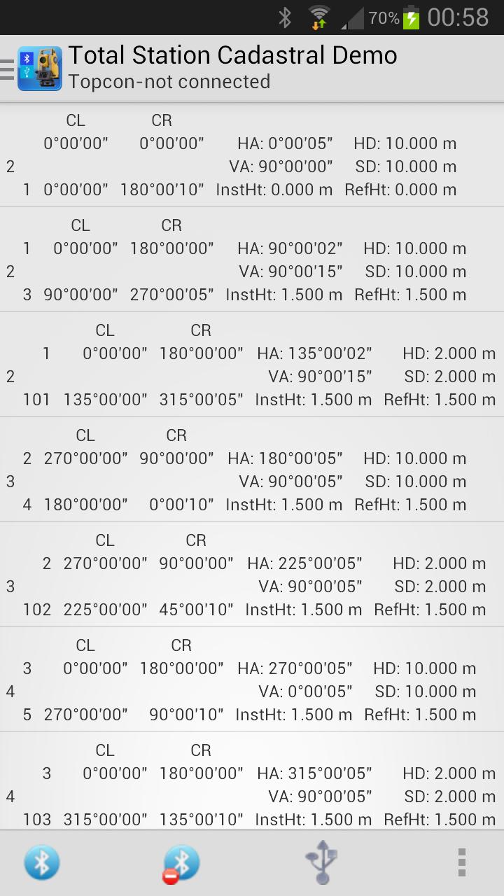 Total Station Cadastral Demo