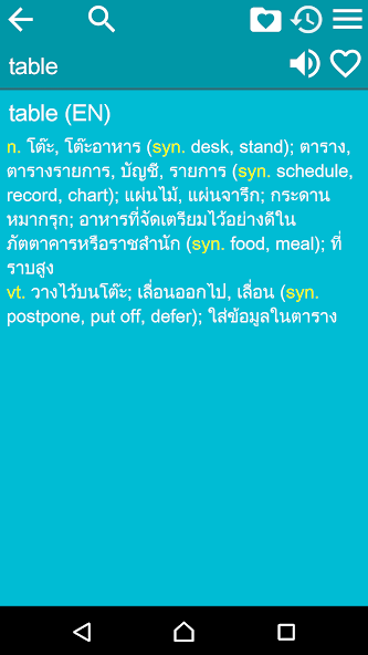 English Thai Dictionary