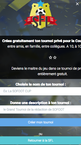 SFL, le jeu de la SO FOOT LEAG