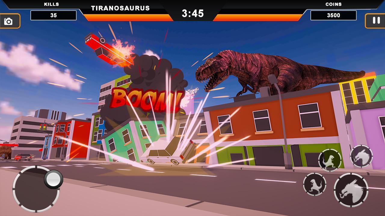 Dinosaur Simulator 2019: Dino Rampage