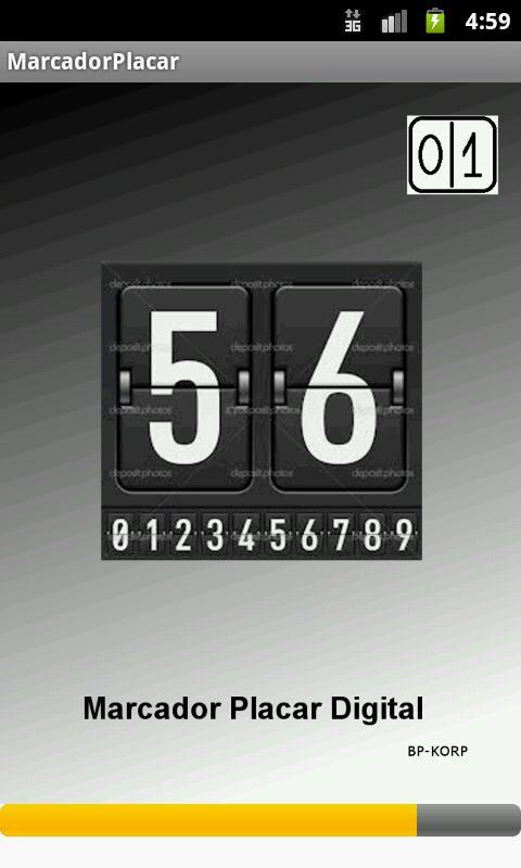 Marcador de Placar Digital