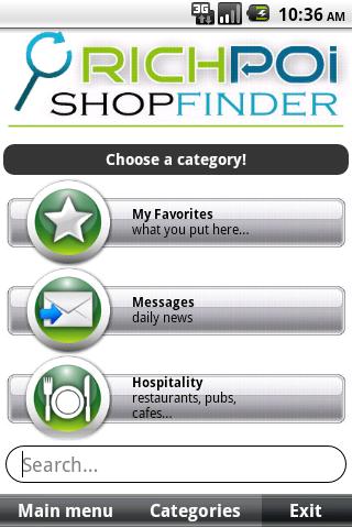richPOI ShopFinder