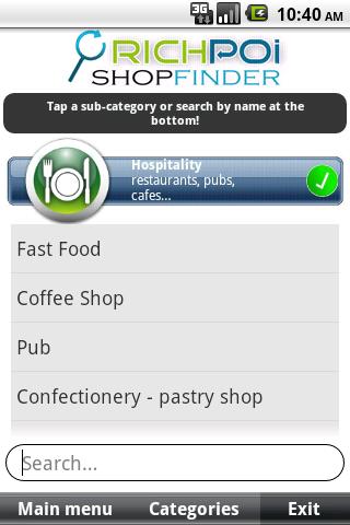 richPOI ShopFinder