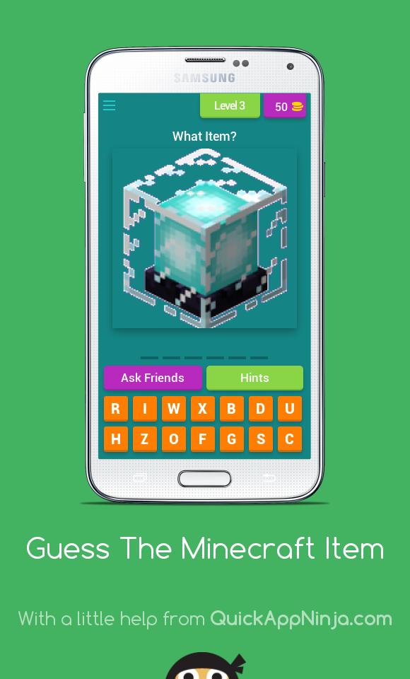 Guess The Minecraft Item