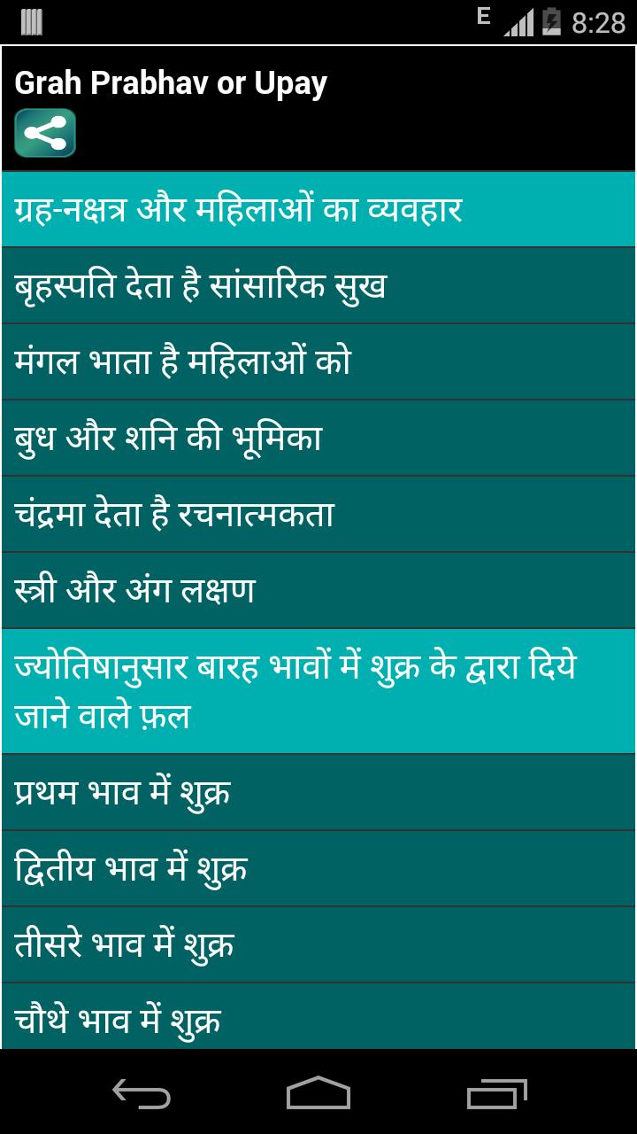 grah prabhav aur upay