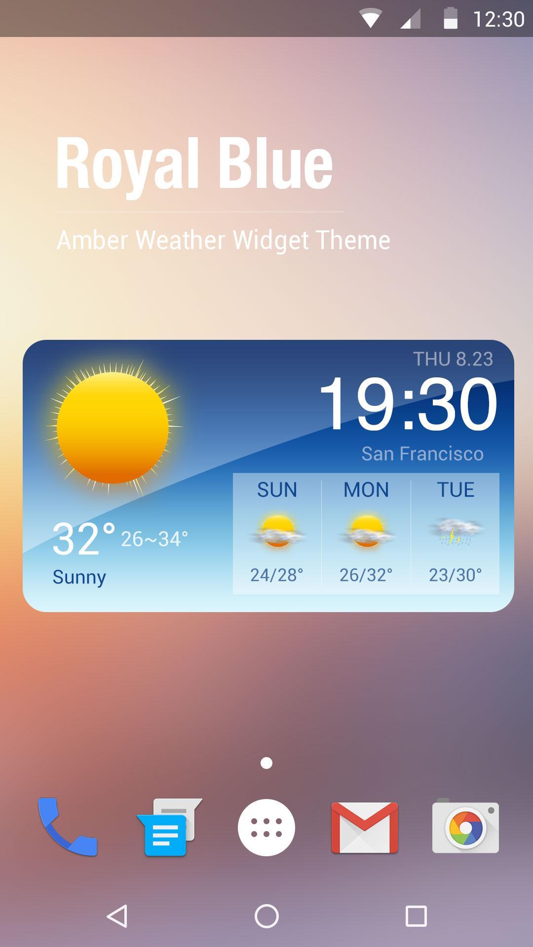 Blue Sky - Best Weather Widget