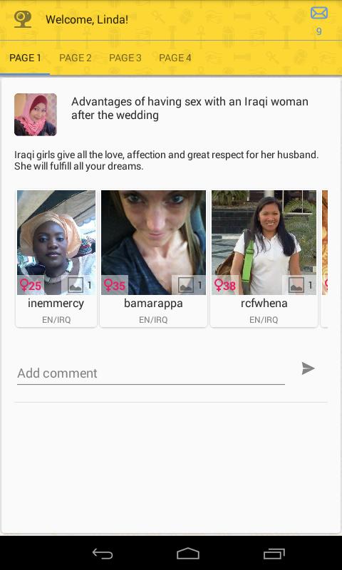 Dating with Iraq girls